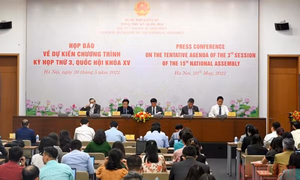 Kỳ họp thứ ba, Quốc hội khóa XV dành 2,5 ngày cho hoạt động chất vấn