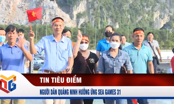 Người dân Quảng Ninh hưởng ứng SEA Games 31