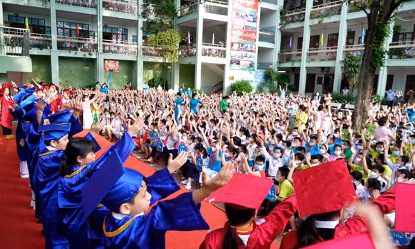Trường Tiểu học Hạ Long tổng kết năm học 2021-2022