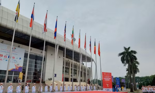 Lễ thượng cờ các đoàn thể thao dự SEA Games 31