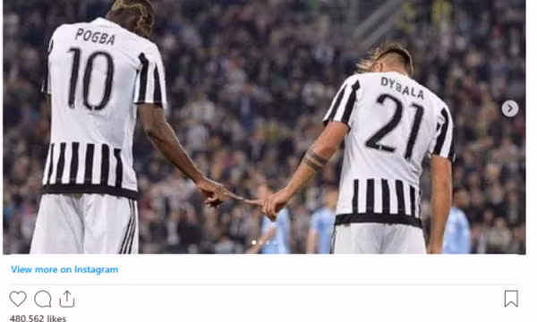Pogba hẹn gặp lại Dybala