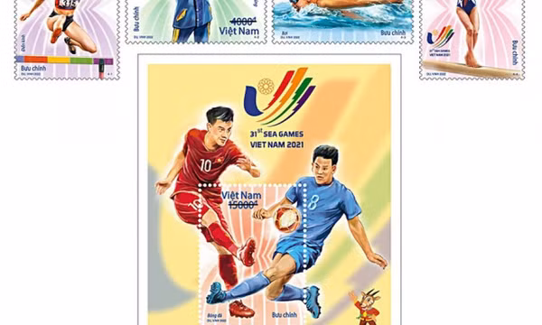 Phát hành bộ tem SEA Games 31