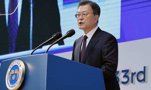 Tổng thống Hàn Quốc mãn nhiệm Moon Jae-in kêu gọi nối lại đối thoại liên Triều