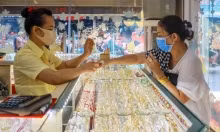 Giá vàng tăng nửa triệu đồng một lượng