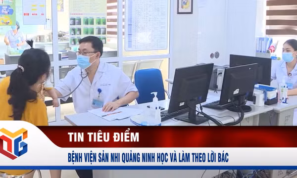 Bệnh viện sản nhi Quảng Ninh học và làm theo lời Bác