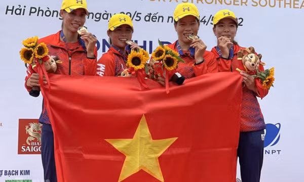 Rowing Việt Nam tái hiện chiến tích Asiad ở SEA Games
