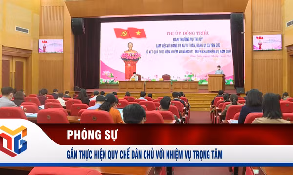 Gắn thực hiện Quy chế dân chủ với nhiệm vụ trọng tâm
