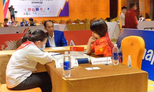 Kết thúc ván 4 nội dung cờ tướng tiêu chuẩn, các kỳ thủ Việt Nam vẫn ở top đầu