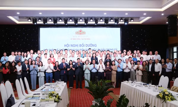 Hội nghị bồi dưỡng đại biểu Quốc hội lần đầu trúng cử
