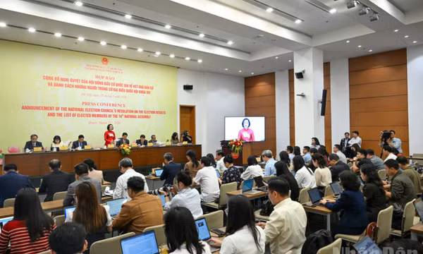 Bầu cử đại biểu Quốc hội khóa XVI: Số đại biểu dự kiến hoạt động chuyên trách trúng cử 100%