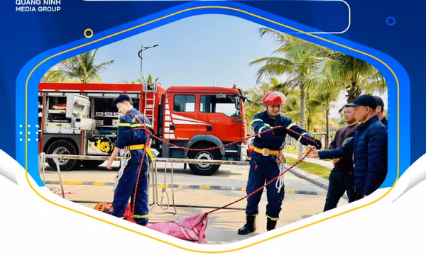 Theo dòng thời sự ngày 14/3/2026: Tập huấn PCCC cho tàu du lịch trên vịnh