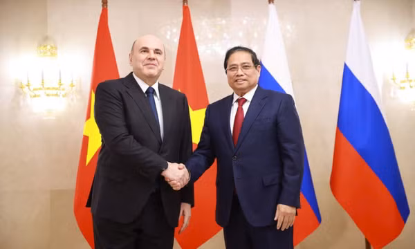 Thủ tướng Phạm Minh Chính hội đàm với Thủ tướng Nga Mikhail Mishustin: Nâng tầm quan hệ trên mọi lĩnh vực