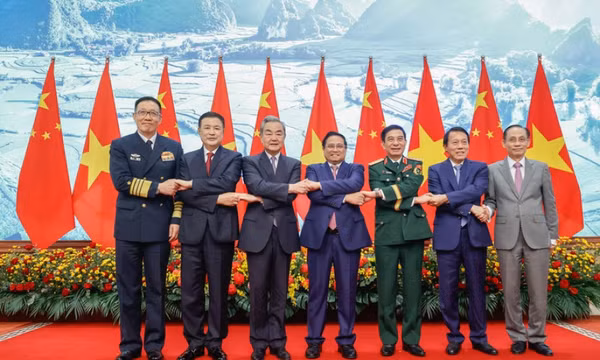 Thủ tướng Phạm Minh Chính tiếp các Bộ trưởng Ngoại giao, Quốc phòng và Công an Trung Quốc