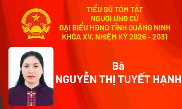 Tiểu sử ứng cử viên đại biểu HĐND tỉnh khóa XV Nguyễn Thị Tuyết Hạnh