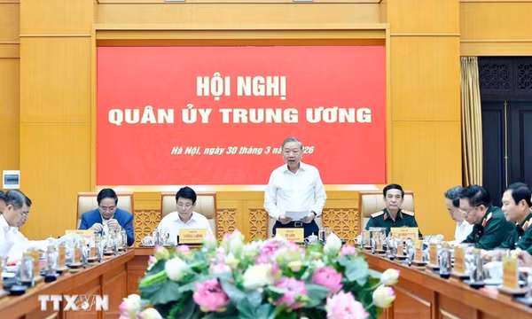 Tổng Bí thư Tô Lâm chủ trì Hội nghị Quân ủy Trung ương