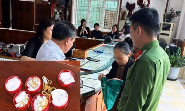 Cụ bà đạp xe 10km đi bán 19 chỉ vàng vì cuộc gọi lừa đảo