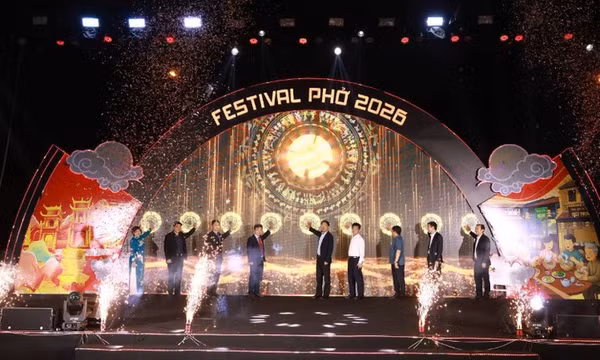 Festival Phở 2026 khai mạc với nhiều hoạt động tôn vinh di sản, lan tỏa bản sắc văn hóa Việt
