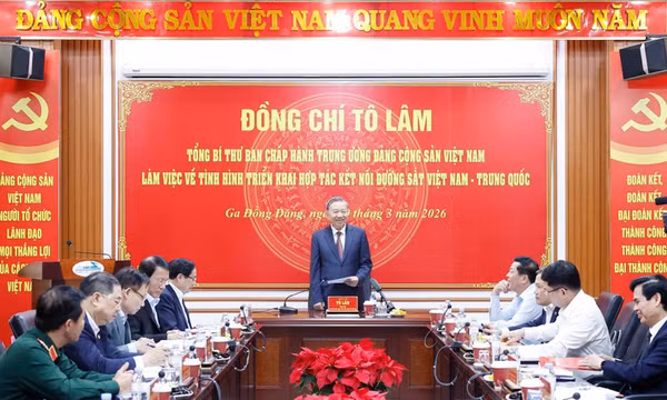 Thúc đẩy kết nối đường sắt Việt Nam-Trung Quốc, mở không gian hợp tác thiết thực