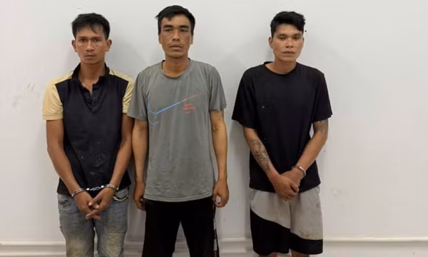 Trộm cắp máy bơm trong rẫy cà phê, ba thanh niên sa lưới