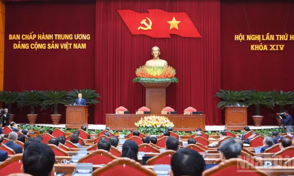 Ngày làm việc thứ ba Hội nghị lần thứ hai Ban Chấp hành Trung ương Đảng khóa XIV