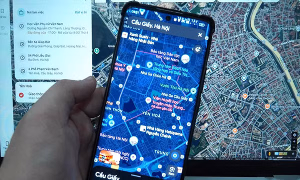 Google Maps từng bước hoàn tất cập nhật địa giới sau sáp nhập