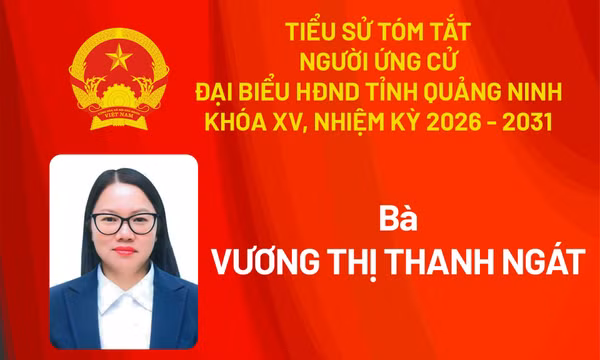 Tiểu sử ứng cử viên đại biểu HĐND tỉnh khóa XV Vương Thị Thanh Ngát