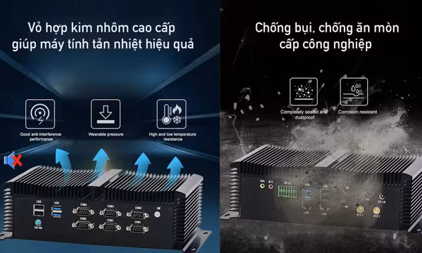 Máy tính công nghiệp - Giải pháp giúp doanh nghiệp vận hành 24/7 không gián đoạn!