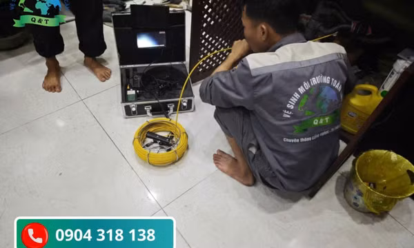 Hút hầm cầu Quận 5 tại hutcong.com  - Giải pháp vệ sinh cần thiết cho khu vực kinh doanh sôi động