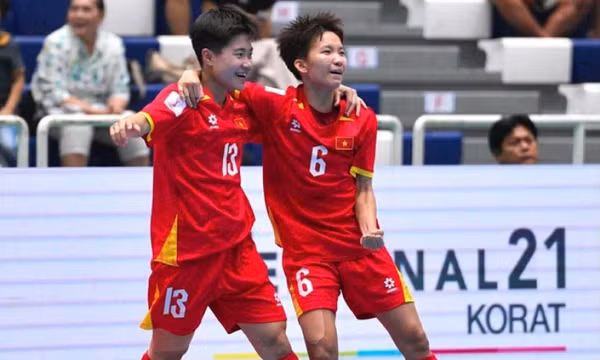 Thắng đậm Indonesia, tuyển futsal nữ Việt Nam giành HCĐ ở Giải futsal nữ Đông Nam Á 2026