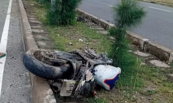 Tai nạn giao thông giữa mô tô phân khối lớn và xe máy, người lái mô tô thiệt mạng