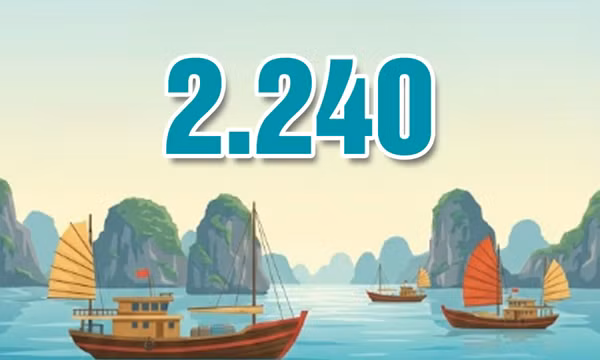 2.240 - là số lao động trong lĩnh vực khai thác thủy hải sản tại Quảng Ninh đã được hỗ trợ chuyển đổi nghề