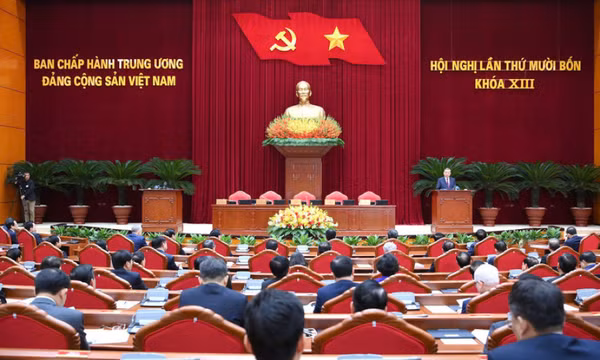 Thông cáo báo chí về ngày làm việc thứ hai và bế mạc Hội nghị lần thứ 14 Ban Chấp hành Trung ương Đảng khóa XIII