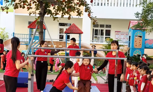 Ngày hội khai phóng năng lượng cho trẻ mầm non