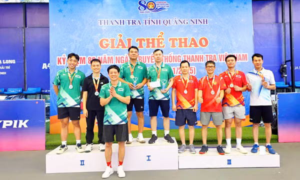 Thanh tra tỉnh Quảng Ninh: Sôi nổi Giải thể thao chào mừng 80 năm truyền thống ngành