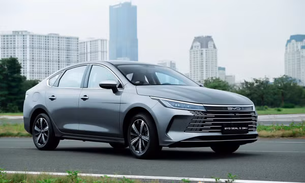 BYD Bitcar Quảng Ninh chính thức ra mắt mẫu sedan lai điện thế hệ mới - BYD SEAL 5