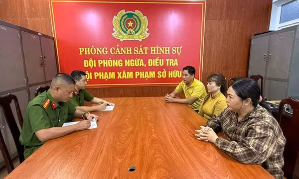 Bắt nhóm đối tượng dàn cảnh đe dọa, ép chủ nợ xóa khoản vay 21,5 tỉ đồng