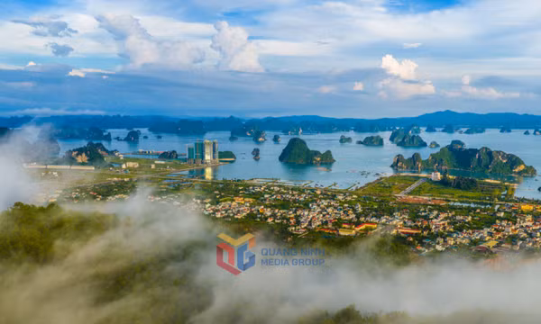 Ngây ngất vẻ đẹp của đặc khu Vân Đồn đầu đông
