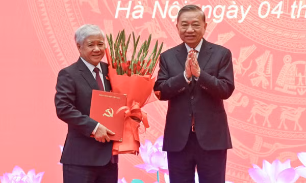 Đồng chí Đỗ Văn Chiến giữ chức Phó Bí thư Thường trực Đảng ủy Quốc hội nhiệm kỳ 2020-2025