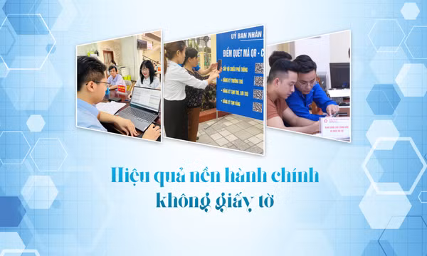 Hiệu quả nền hành chính không giấy tờ