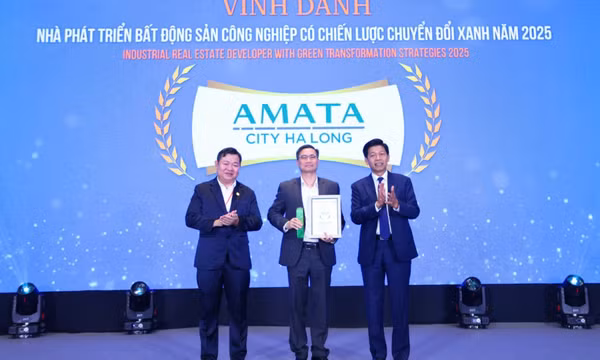 Amata City Hạ Long -  Nhà phát triển Bất động sản Công nghiệp có Chiến lược Phát triển Xanh 2025