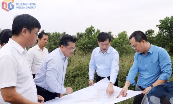 Đồng chí Phó Bí thư Tỉnh uỷ Vũ Quyết Tiến làm việc với Đảng uỷ phường Hà An