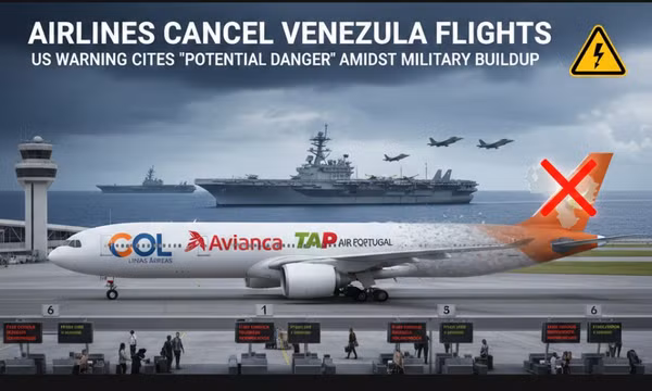 Nhiều hãng hàng không hủy chuyến bay khởi hành từ Venezuela sau cảnh báo của Mỹ