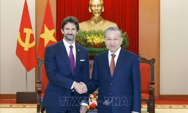 Tổng Bí thư Tô Lâm tiếp Phó Thủ tướng, Bộ trưởng Quốc phòng Slovakia