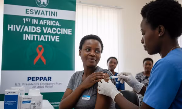 Eswatini - quốc gia châu Phi đầu tiên tiêm vaccine phòng HIV/AIDS 2 lần/năm