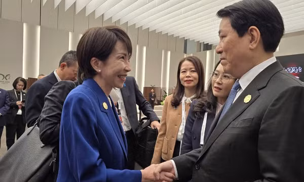 Chủ tịch nước Lương Cường gặp gỡ các lãnh đạo các nền kinh tế APEC