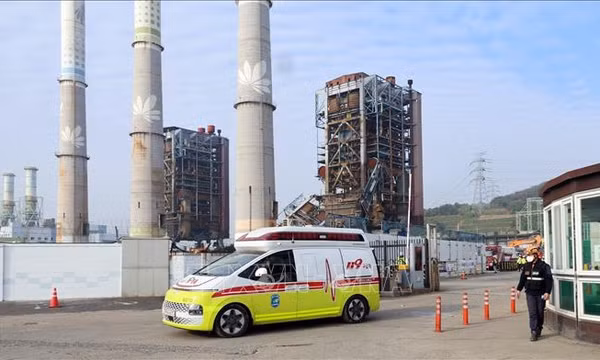 Sập tháp nhà máy nhiệt điện ở Hàn Quốc: Phát hiện thi thể 2 công nhân - Công tác cứu hộ vẫn đang tiếp tục