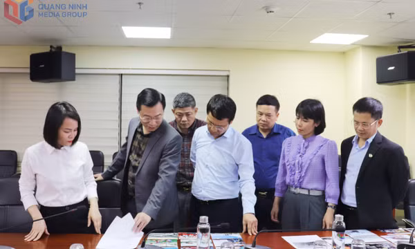 Chấm chung khảo Giải Búa liềm vàng tỉnh Quảng Ninh lần thứ VI – năm 2025