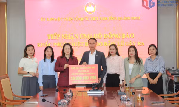 Đoàn Luật sư tỉnh Quảng Ninh chung tay vì đồng bào vùng lũ