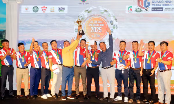 Sôi động Giải Vô địch các CLB Golf tỉnh Quảng Ninh 2025 