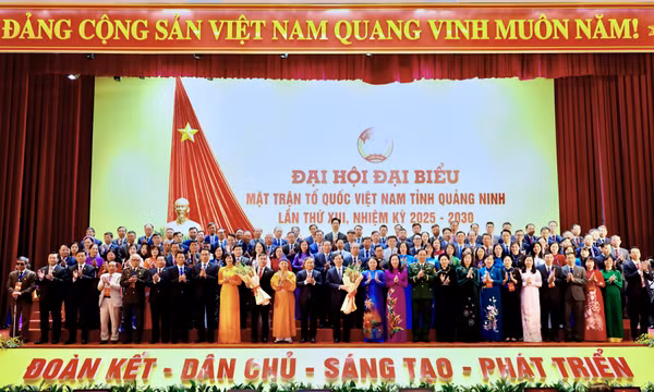 Đồng chí Vũ Quyết Tiến, Phó Bí thư Tỉnh ủy, Chủ tịch Ủy ban MTTQ tỉnh khóa XII được hiệp thương tái cử chức Chủ tịch Ủy ban MTTQ tỉnh khoá XIII